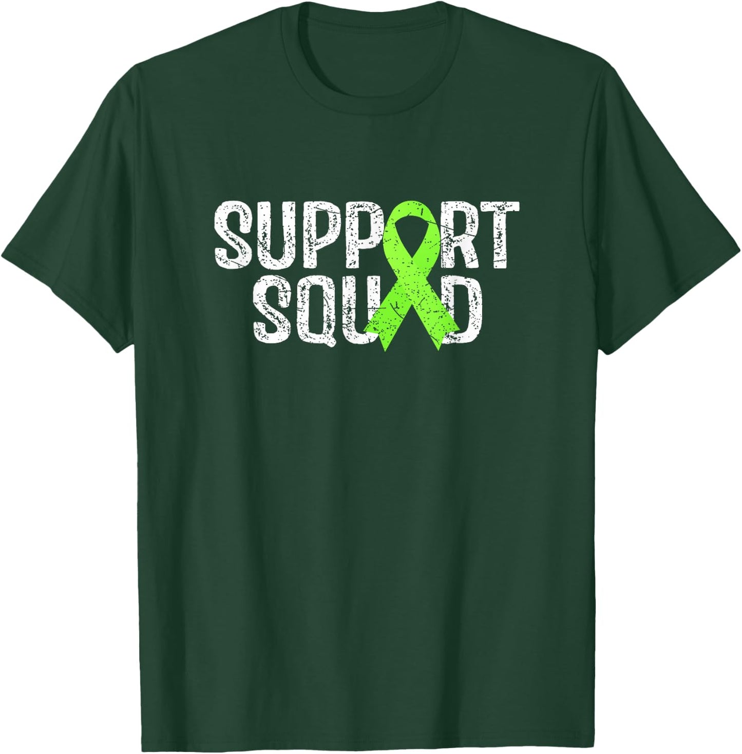 Support Squad Non Hodgkins Lymphoma Awareness T-Shirt - T-Shirt | Forest