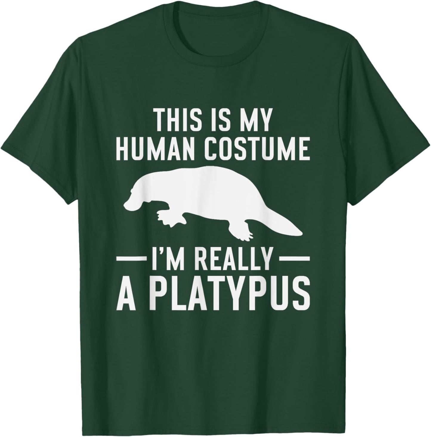 Platypus - Zookeeper Funny Quote Biologist Animal Lover T-Shirt - T-Shirt | Forest