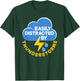 Funny Easily Distracted By Thunderstorms Meteorologist T-Shirt - T-Shirt | Forest