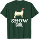 Show Boer Goat girl T-Shirt - T-Shirt | Forest