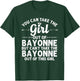 Girl Out Of BAYONNE NJ NEW JERSEY Gift Funny Home Roots USA T-Shirt - T-Shirt | Forest