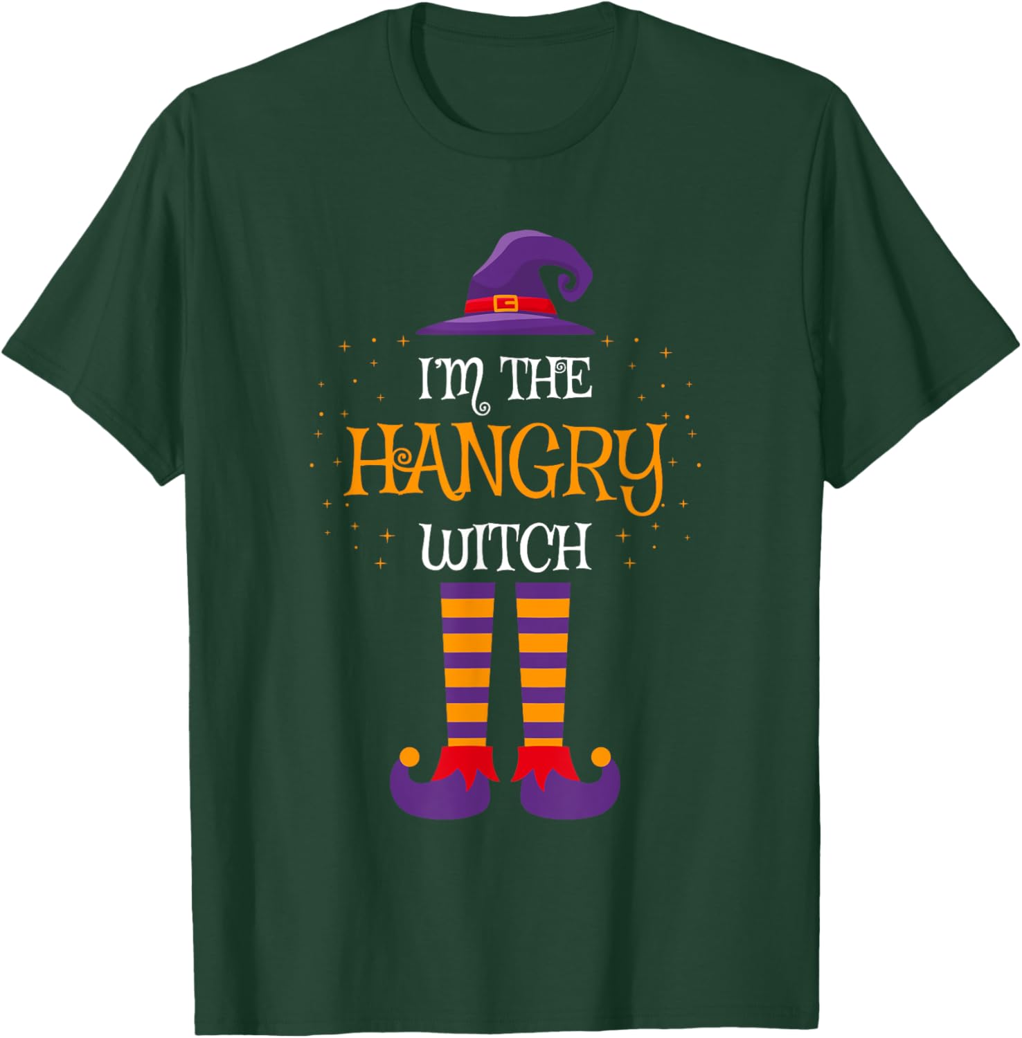 I’m The Hangry Witch Halloween Family Matching Group Costume T-Shirt - T-Shirt | Forest