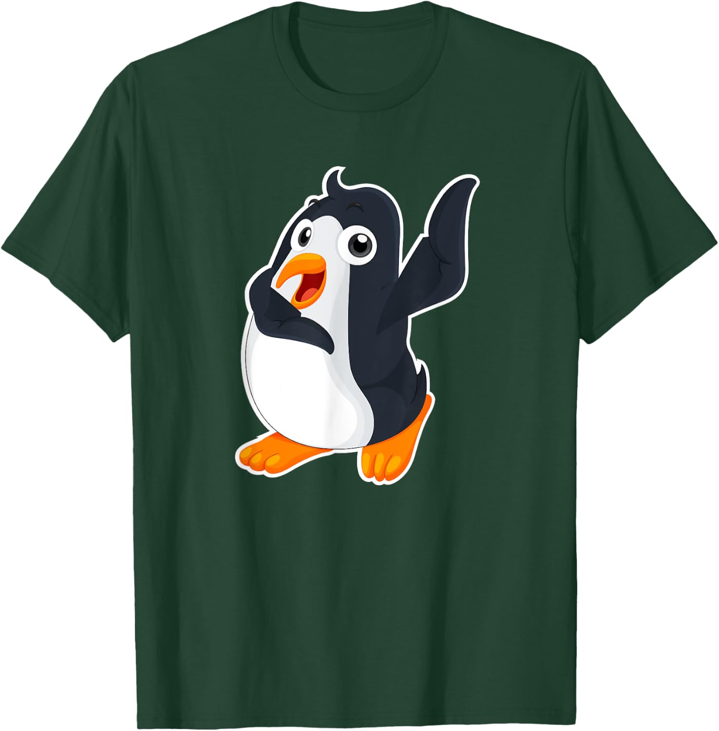 Penguin Dab Dance Bird Funny T-Shirt - T-Shirt | Forest