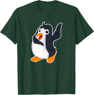 Penguin Dab Dance Bird Funny T-Shirt - T-Shirt | Forest