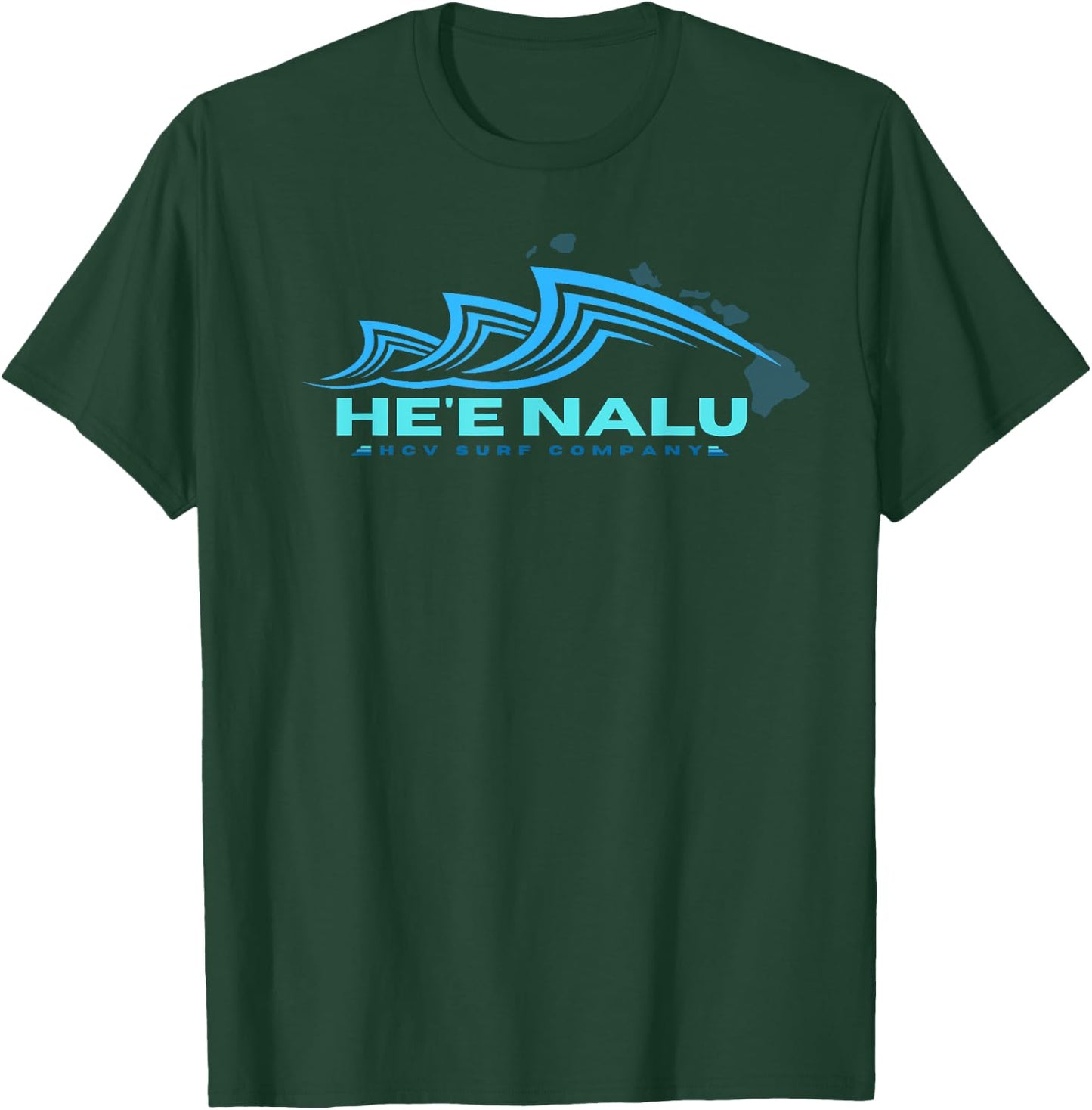 He'e nalu HCV surf company T-Shirt - T-Shirt | Forest