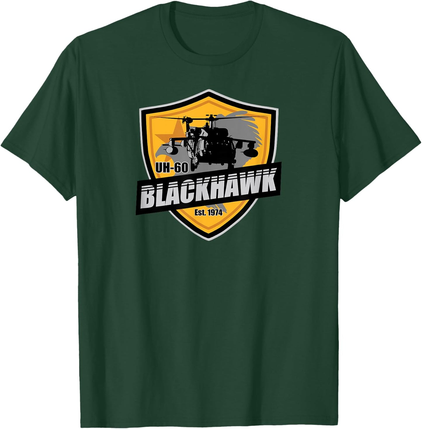 UH-60 Black Hawk T-Shirt - T-Shirt | Forest