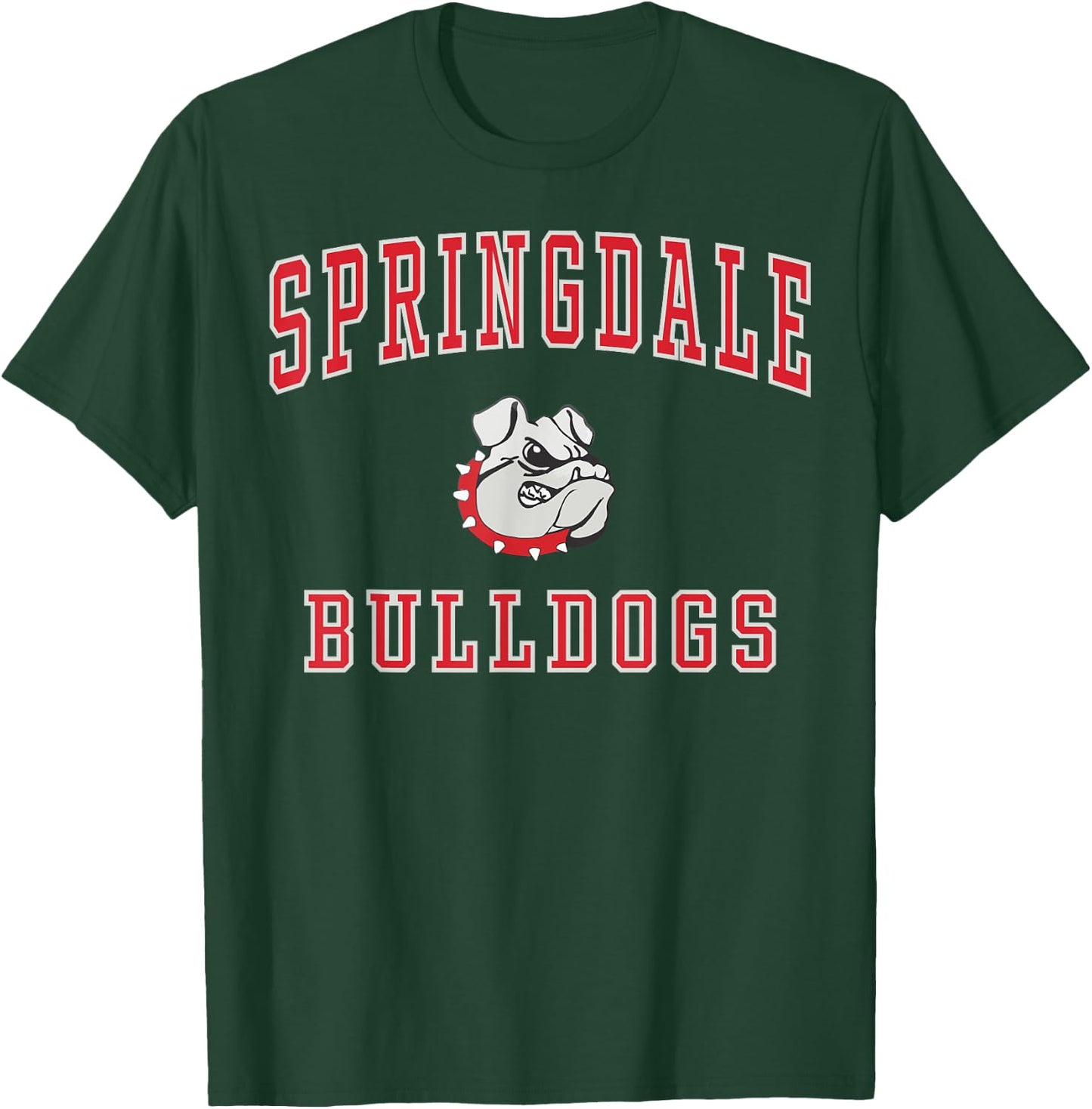 Springdale High School Bulldogs C1 T-Shirt - T-Shirt | Forest