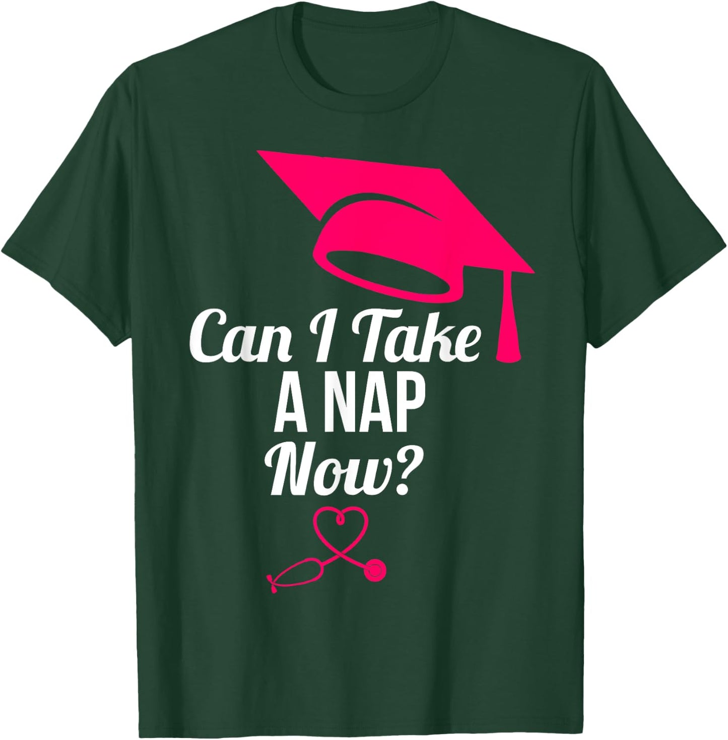 RN LVN New Nurse Grad Sarcastic Funny Nursing Graduate Gift T-Shirt - T-Shirt | Forest