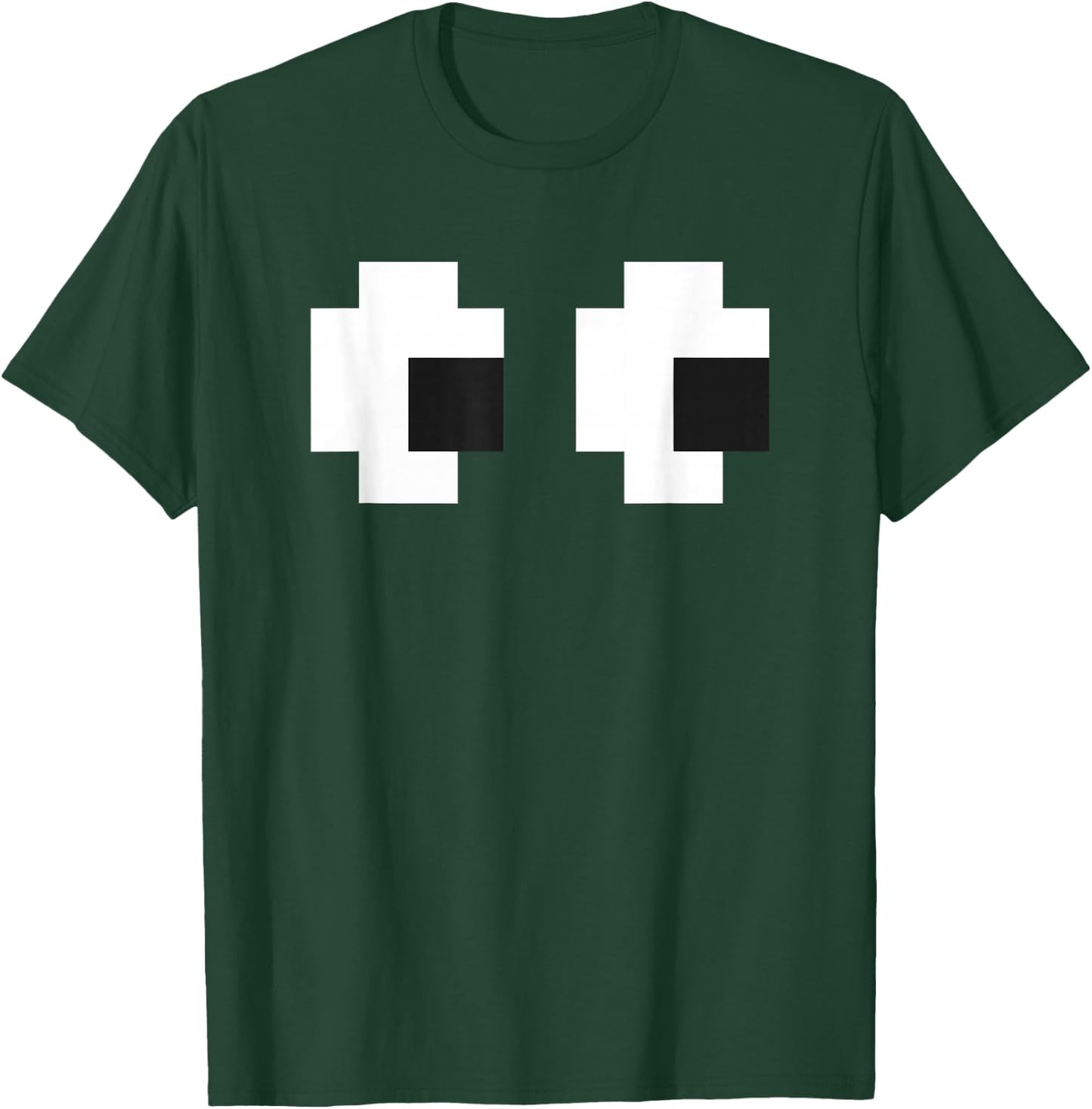 Retro Arcade Game Ghost Blue T-Shirt - T-Shirt | Forest