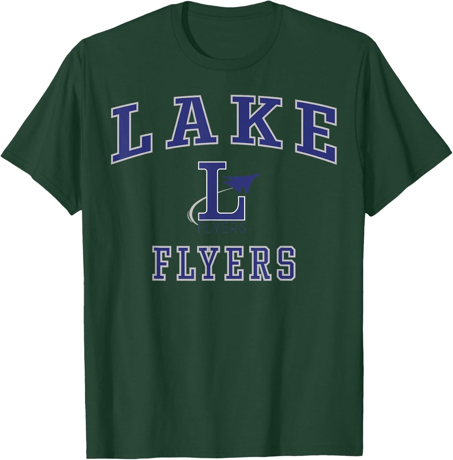 Lake High School Flyers C1 T-Shirt - T-Shirt | Forest