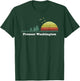 Vintage Prosser, Washington Sunset Souvenir Print T-Shirt - T-Shirt | Forest