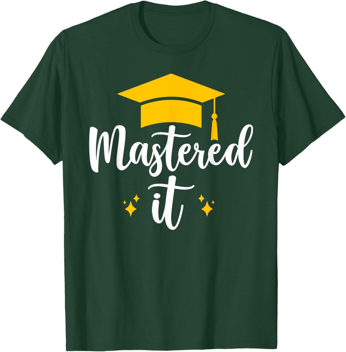 Class Of 2024 Graduation Mastered It Graduate Men Women Kids T-Shirt - T-Shirt | Forest