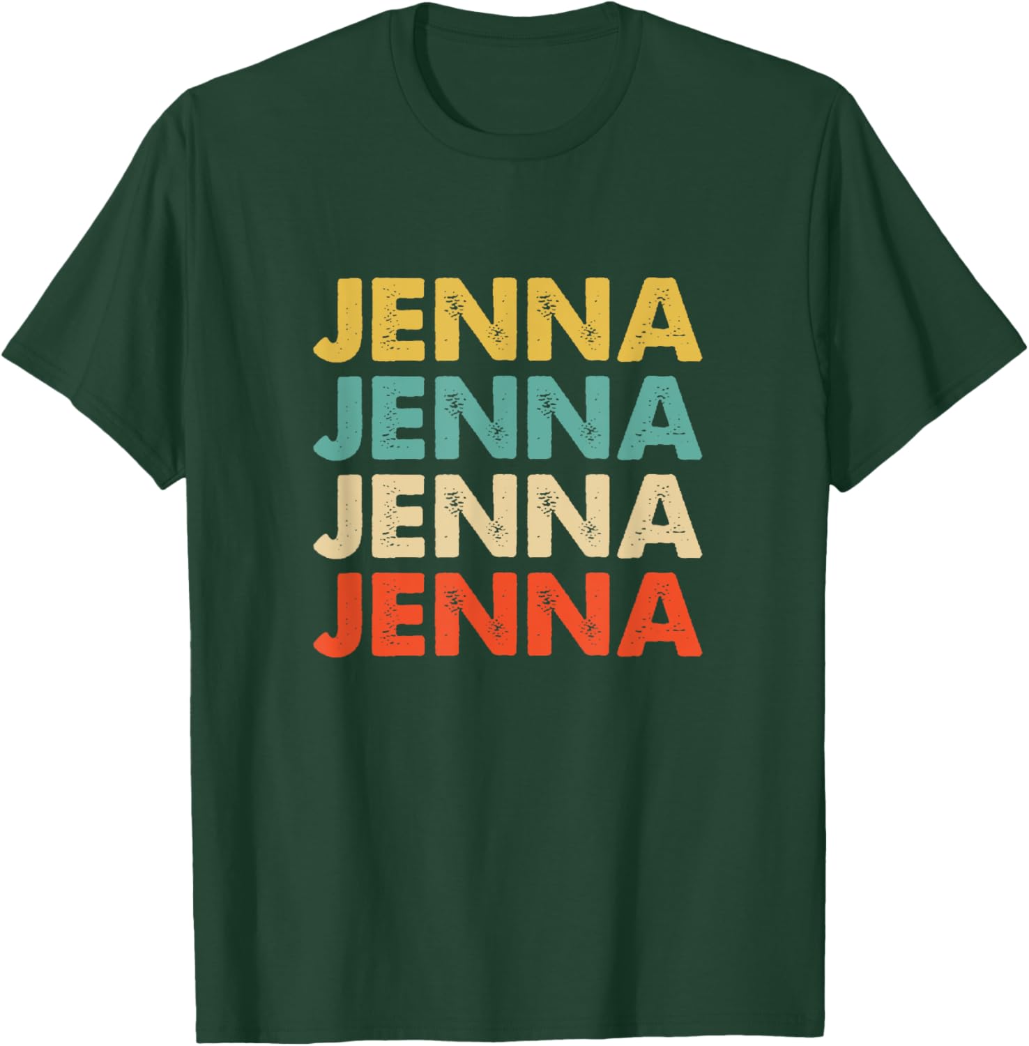 Jenna Name T-Shirt - T-Shirt | Forest