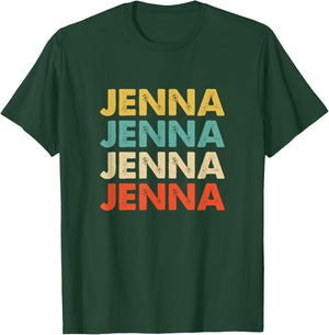 Jenna Name T-Shirt - T-Shirt | Forest