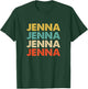 Jenna Name T-Shirt - T-Shirt | Forest
