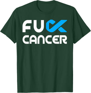 Fuck Cancer - Fuck Colon Cancer Awareness T-Shirt - T-Shirt | Forest