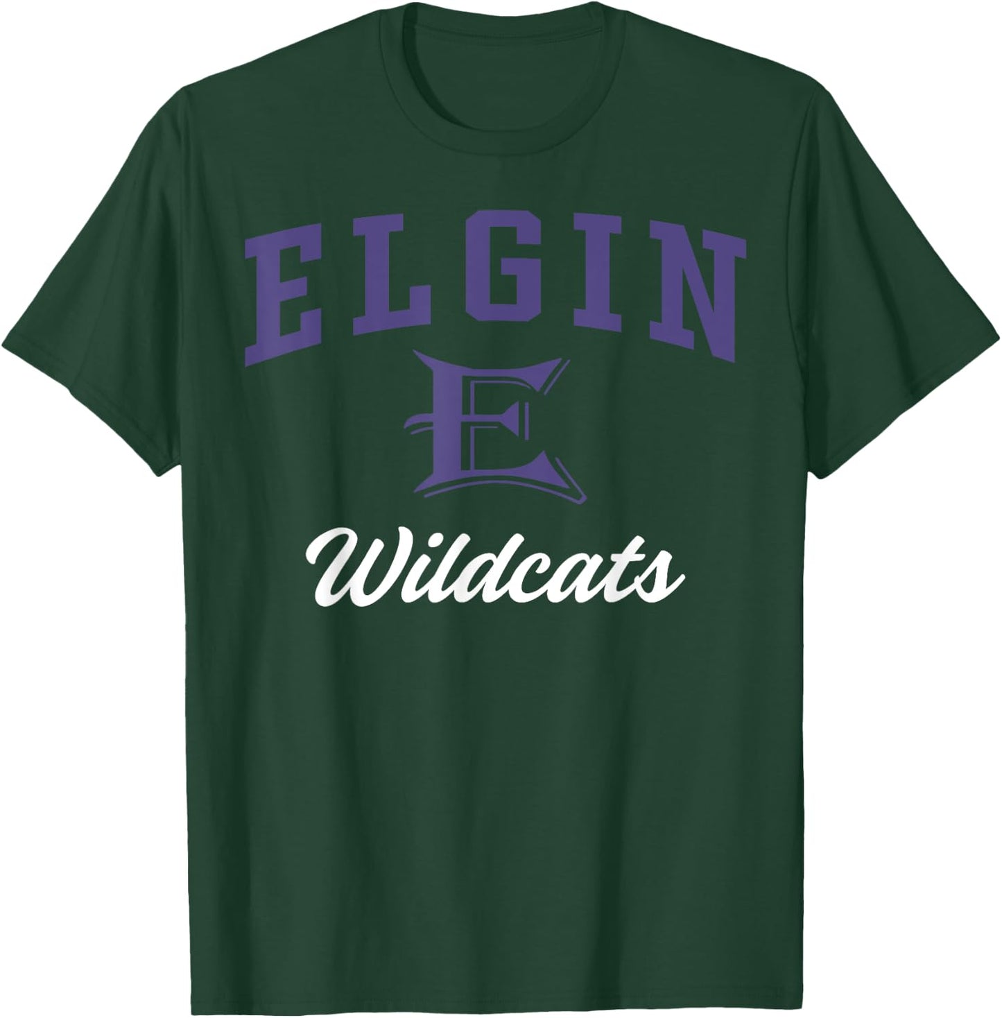 Elgin High School Wildcats C3 T-Shirt - T-Shirt | Forest