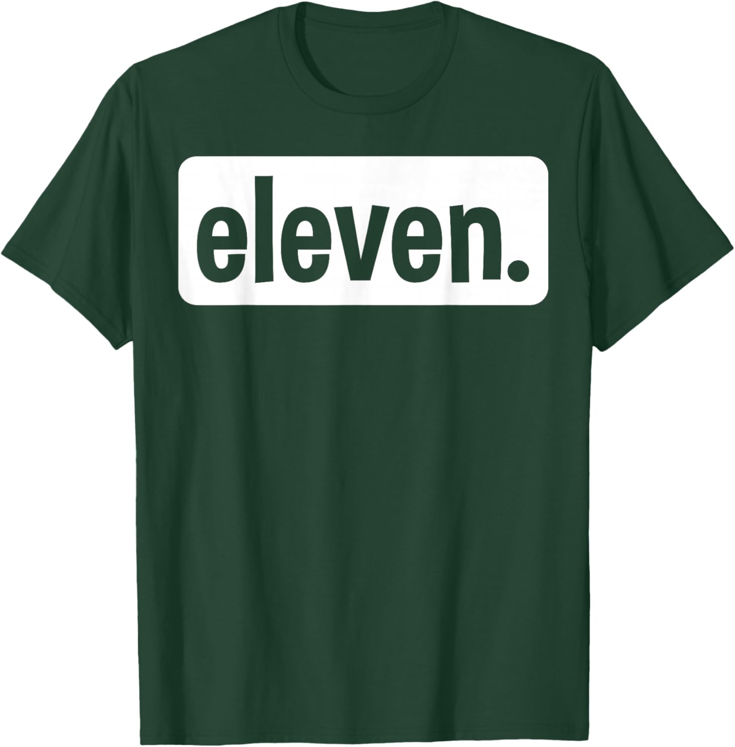 Eleven Eleventh Birthday 11 Year Old Boy 11th Birthday Girl T-Shirt - T-Shirt | Forest