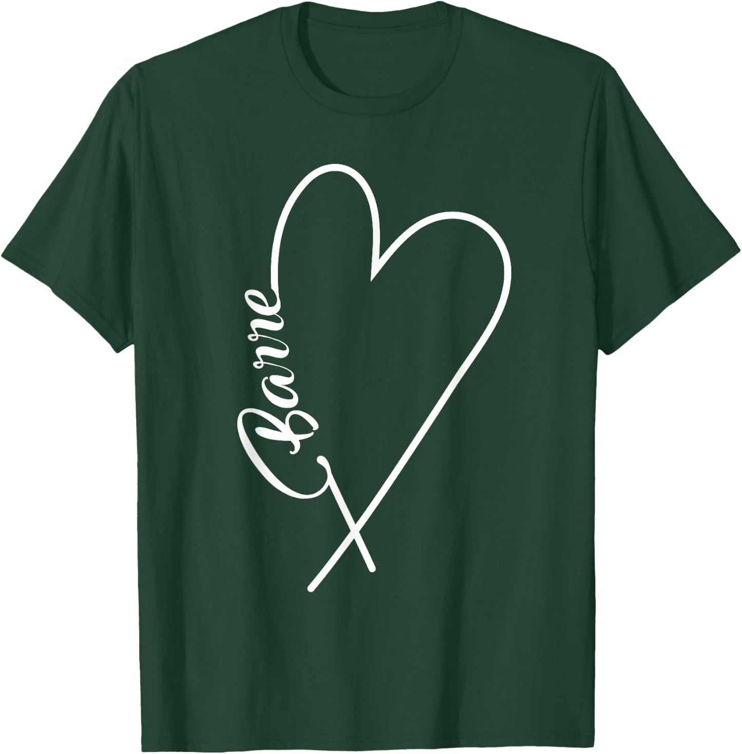 Barre shirts - I Heart Barre Shirt - workout lovers T-Shirt - T-Shirt | Forest