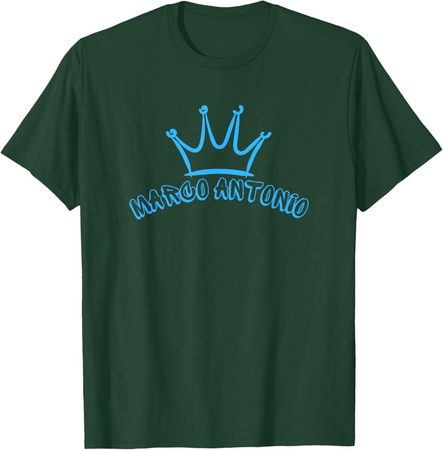 King Marco Antonio / Crown & Name Marco Antonio Graffiti T-Shirt - T-Shirt | Forest