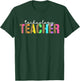 Computer Technology Teacher Leopard Tech Teacher T-Shirt - T-Shirt | Forest