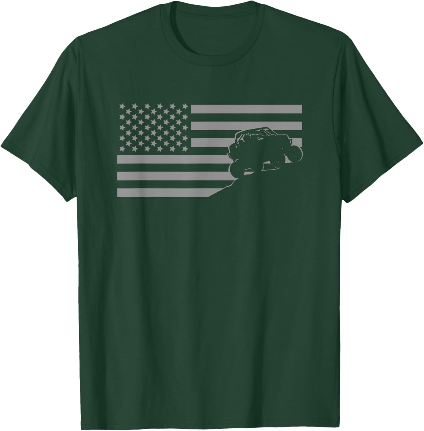 Off Roading Quad ATV Apparel - Off Road Quad ATV Small T-Shirt - T-Shirt | Forest