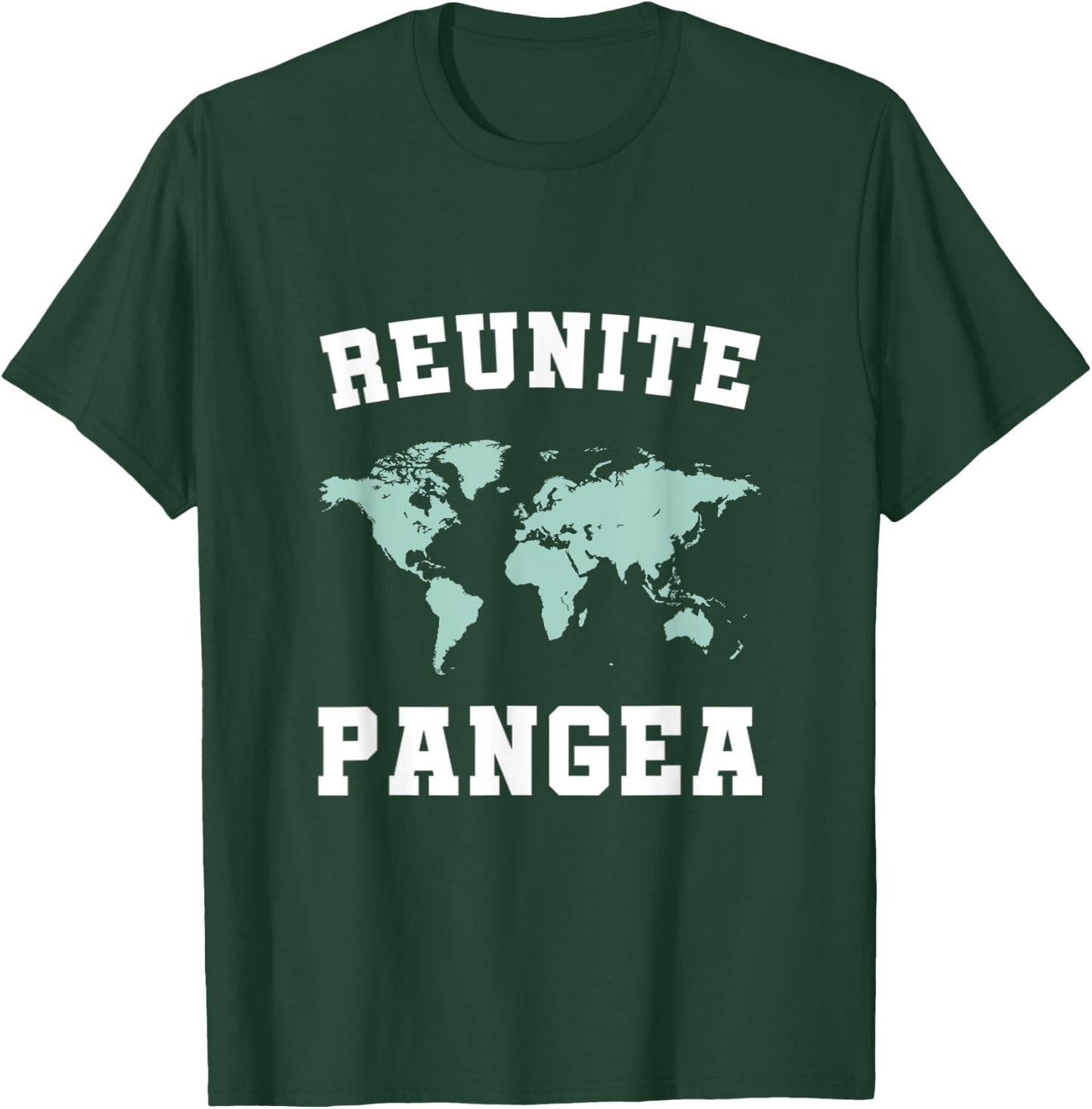 Reunite Pangea Geology T-Shirt - T-Shirt | Forest