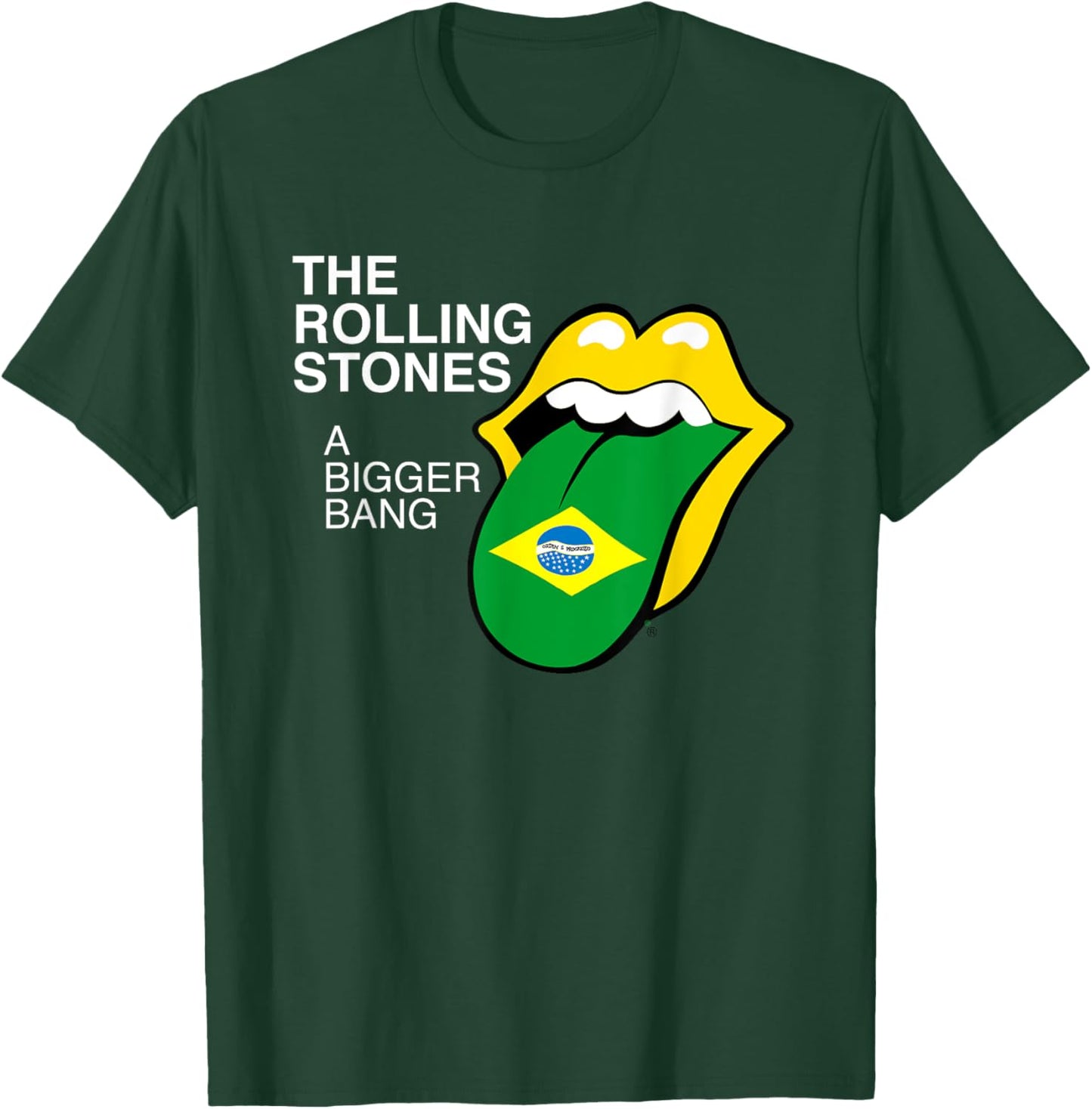 Official Rolling Stones A Bigger Bang Black T-Shirt - T-Shirt | Forest