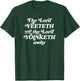Funny Viral Meme The Lord Yeeteth And The Lord Yoinketh Away T-Shirt - T-Shirt | Forest