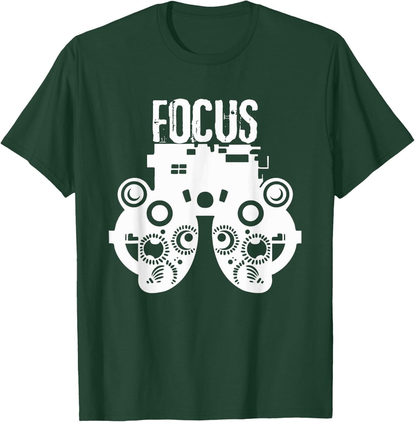 Funny Eye Doctor Optometrist Saying - Vision Sciences T-Shirt - T-Shirt | Forest