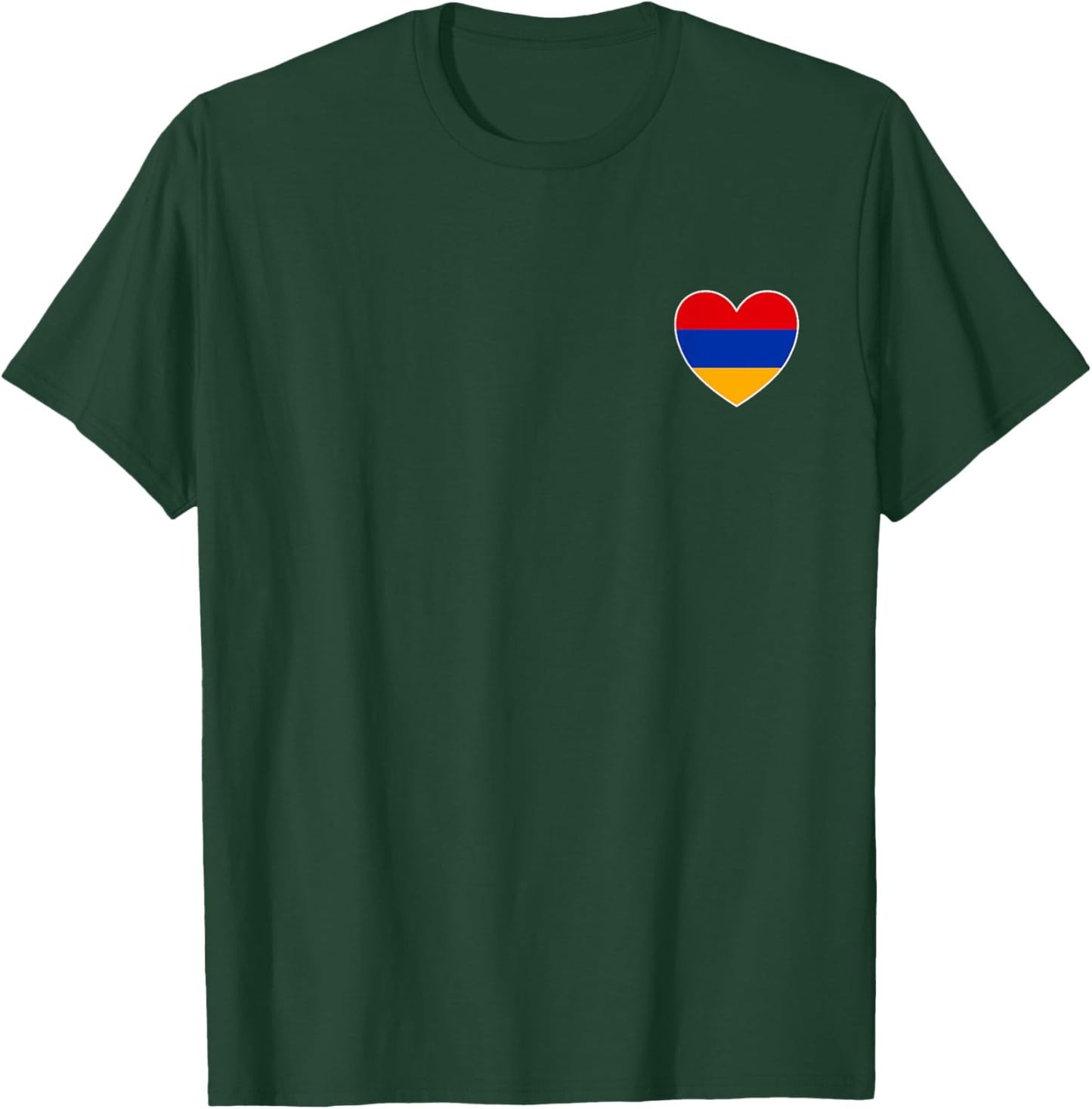 I Heart Armenia - Fun Armenian Flag Heart T-Shirt - T-Shirt | Forest