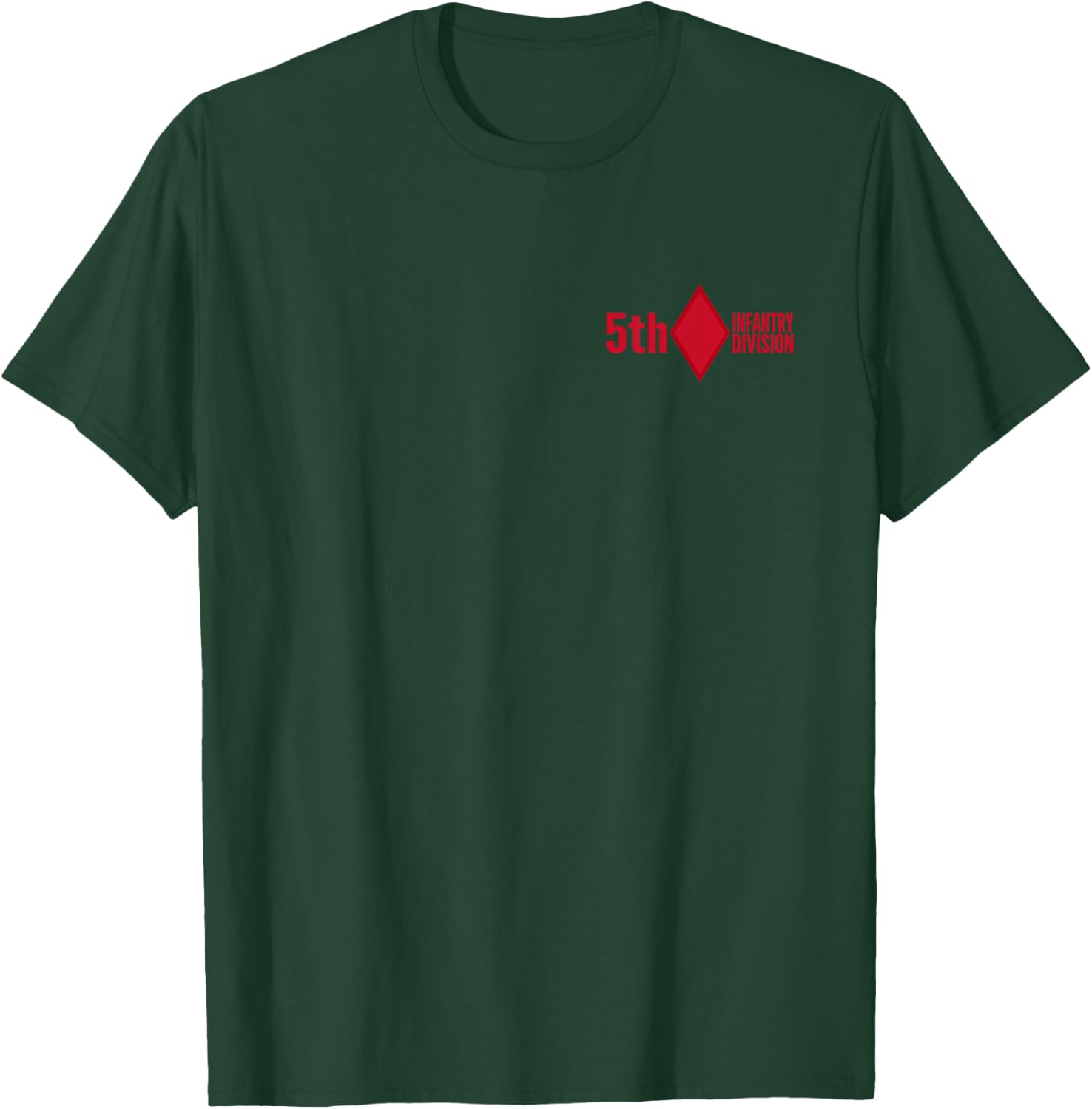 5th Infantry Division Army T-Shirt - T-Shirt | Forest