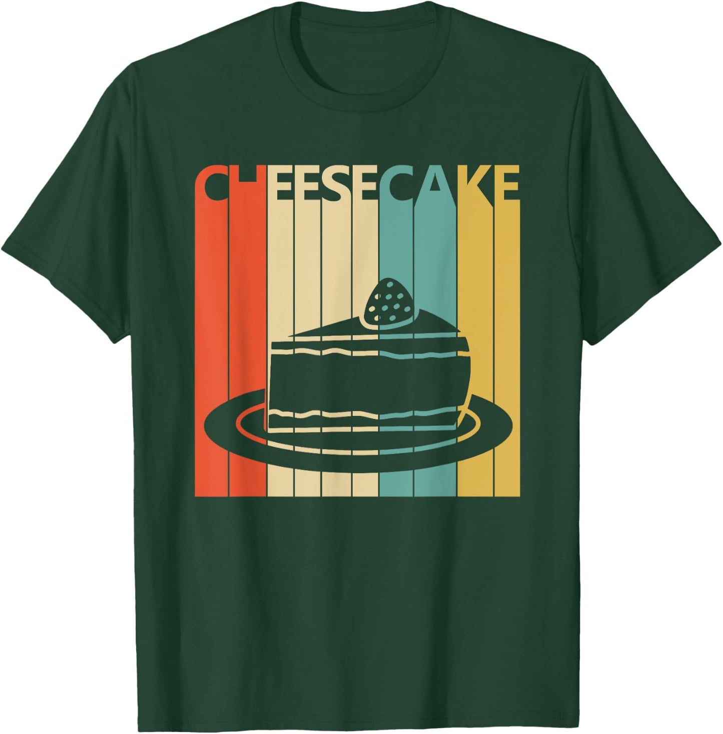 Vintage Retro Cheesecake T-Shirt - T-Shirt | Forest