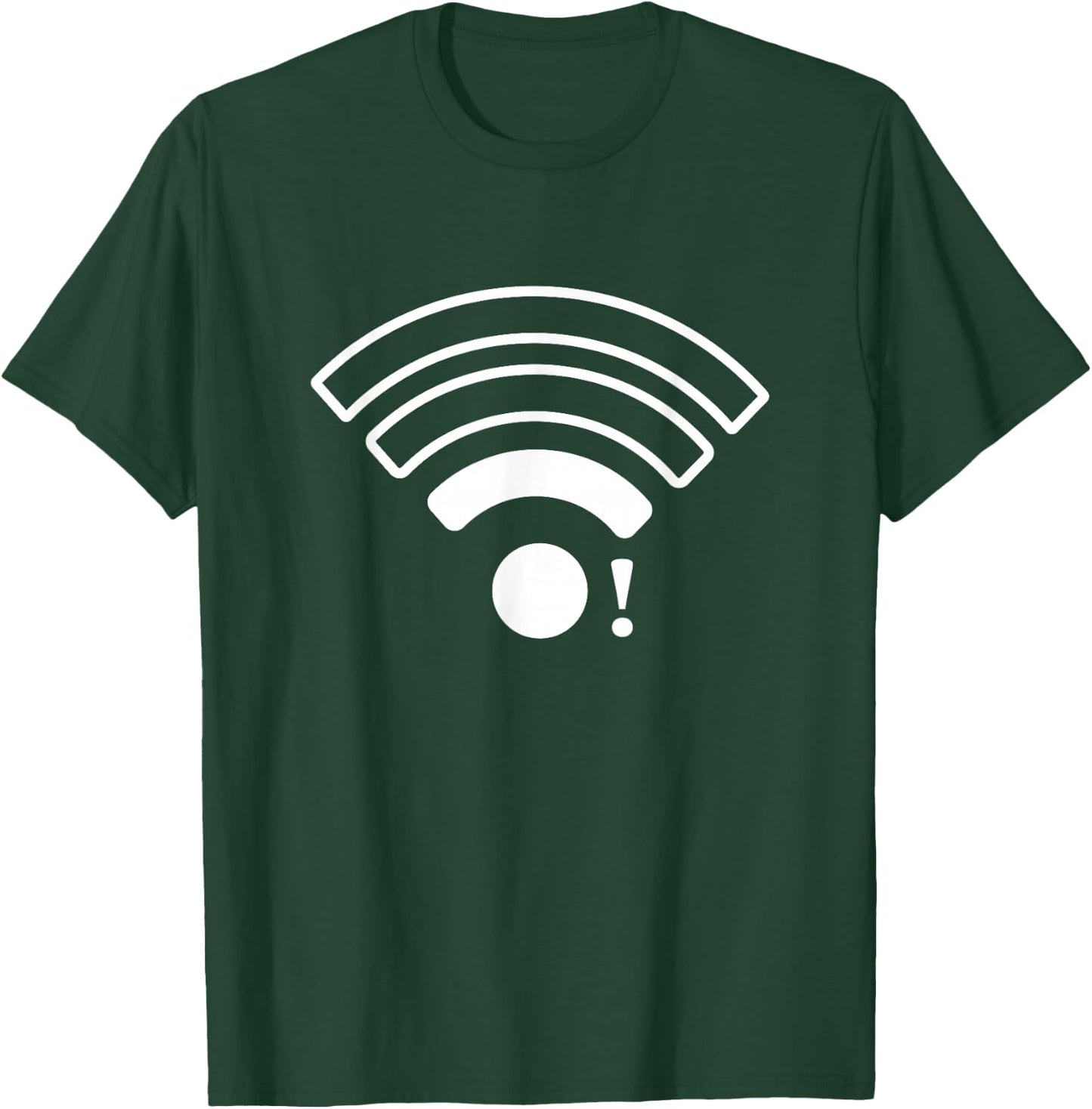 Cool Low WiFi signal lazy Halloween costumes 2021 T-Shirt - T-Shirt | Forest