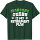 Funny Mahjong Art Women Retirement Mahjong Player T-Shirt - T-Shirt | Forest