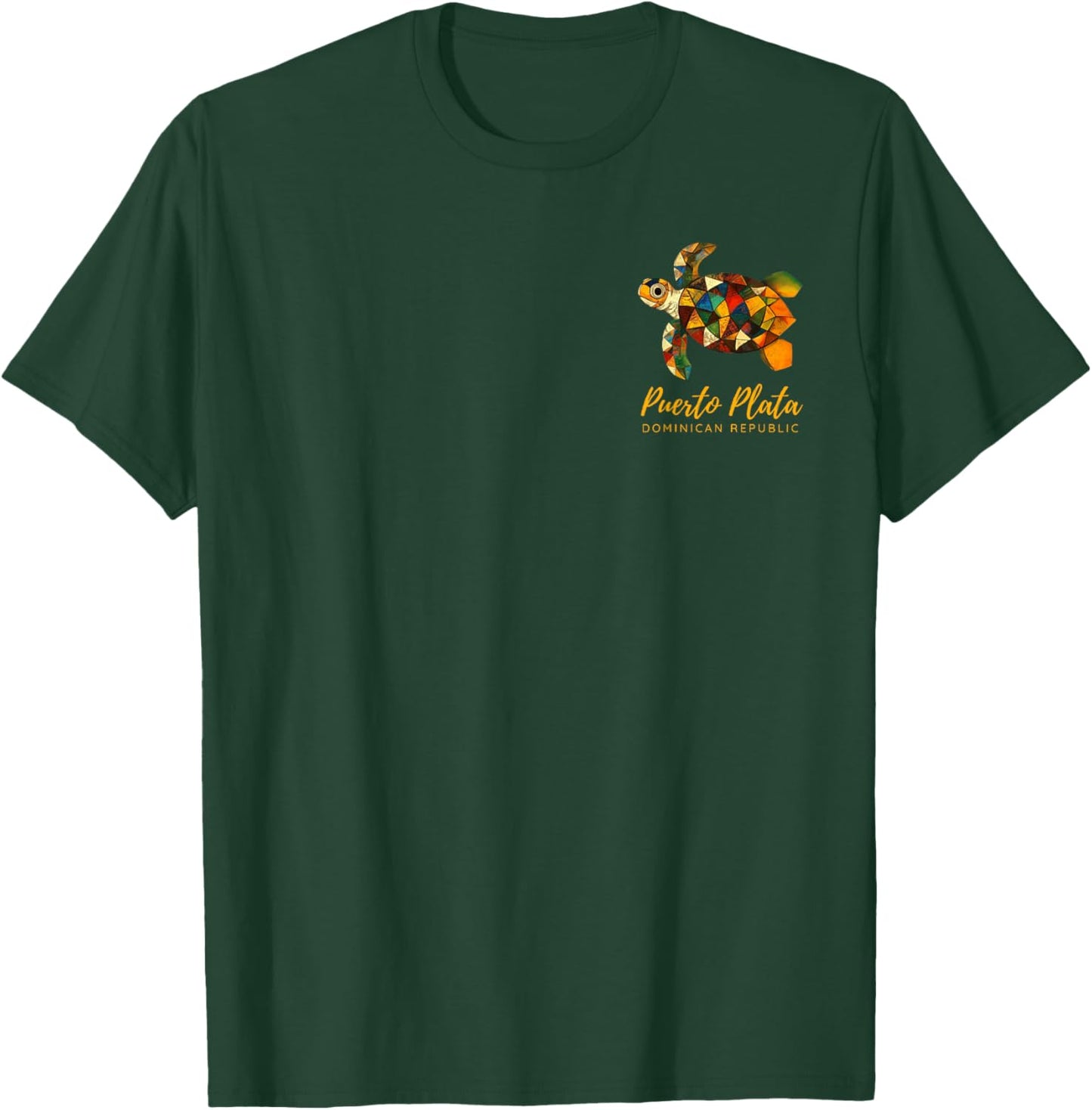 Puerto Plata Dominican Republic Vacation Beach Sea Turtle Women T-Shirt - T-Shirt | Forest