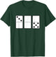 Three Zero Five 305 Miami Domino T-Shirt - T-Shirt | Forest