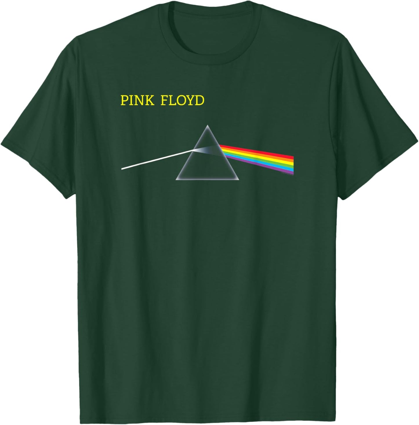 Pink Floyd Chest Prism Rock Music Band T-Shirt - T-Shirt | Forest