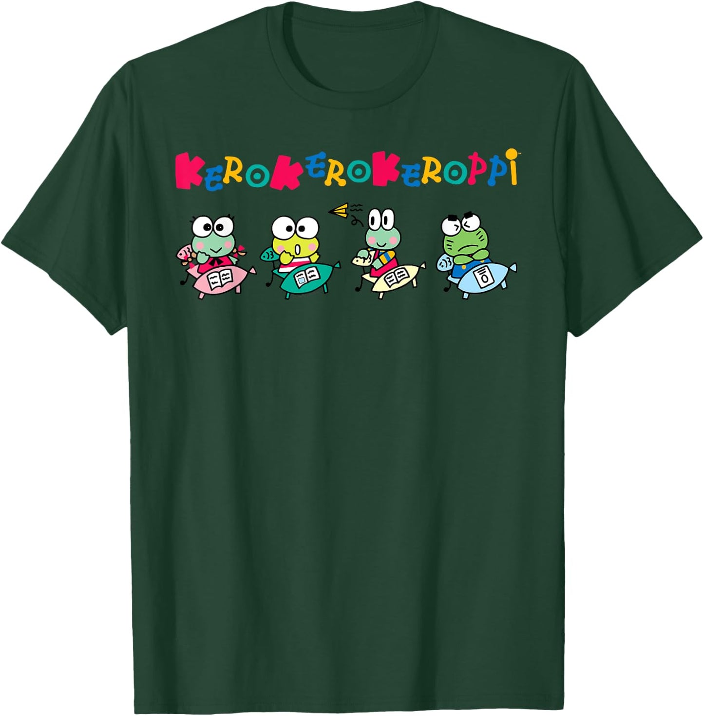 Keroppi School T-Shirt - T-Shirt | Forest