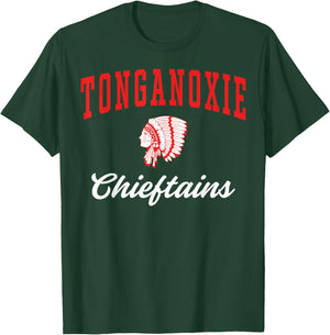 Tonganoxie High School Chieftains C3 T-Shirt - T-Shirt | Forest