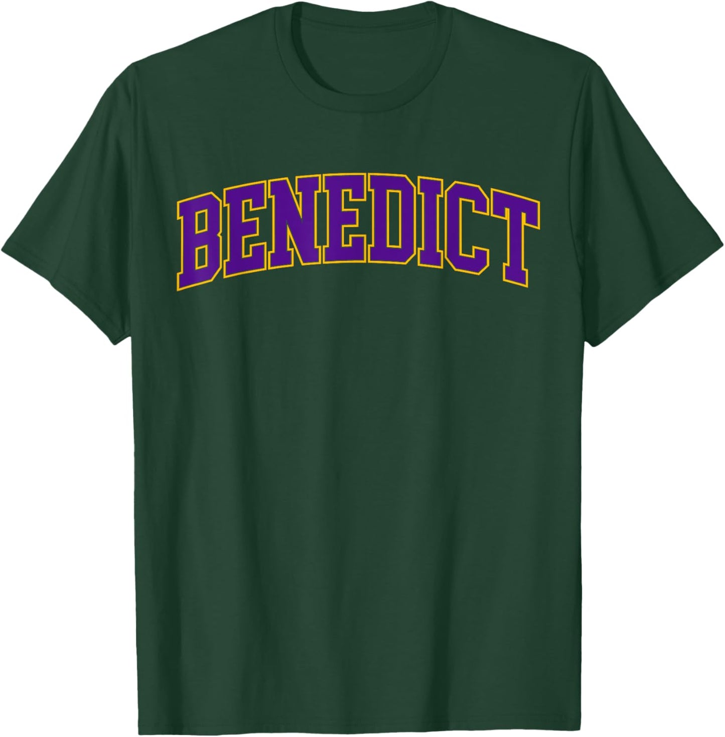 Benedict Vintage College Retro Men Women T-Shirt - T-Shirt | Forest