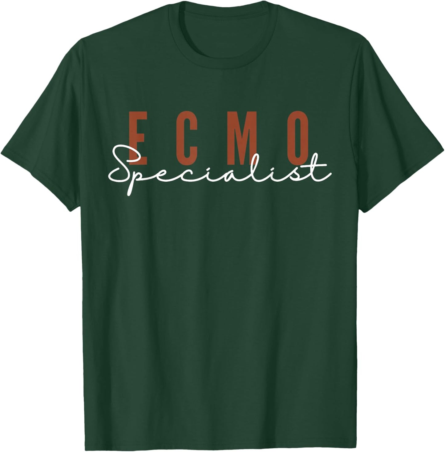 Retro Ecmo Specialist Ecmo Support Nurses CVICU Nursing T-Shirt - T-Shirt | Forest