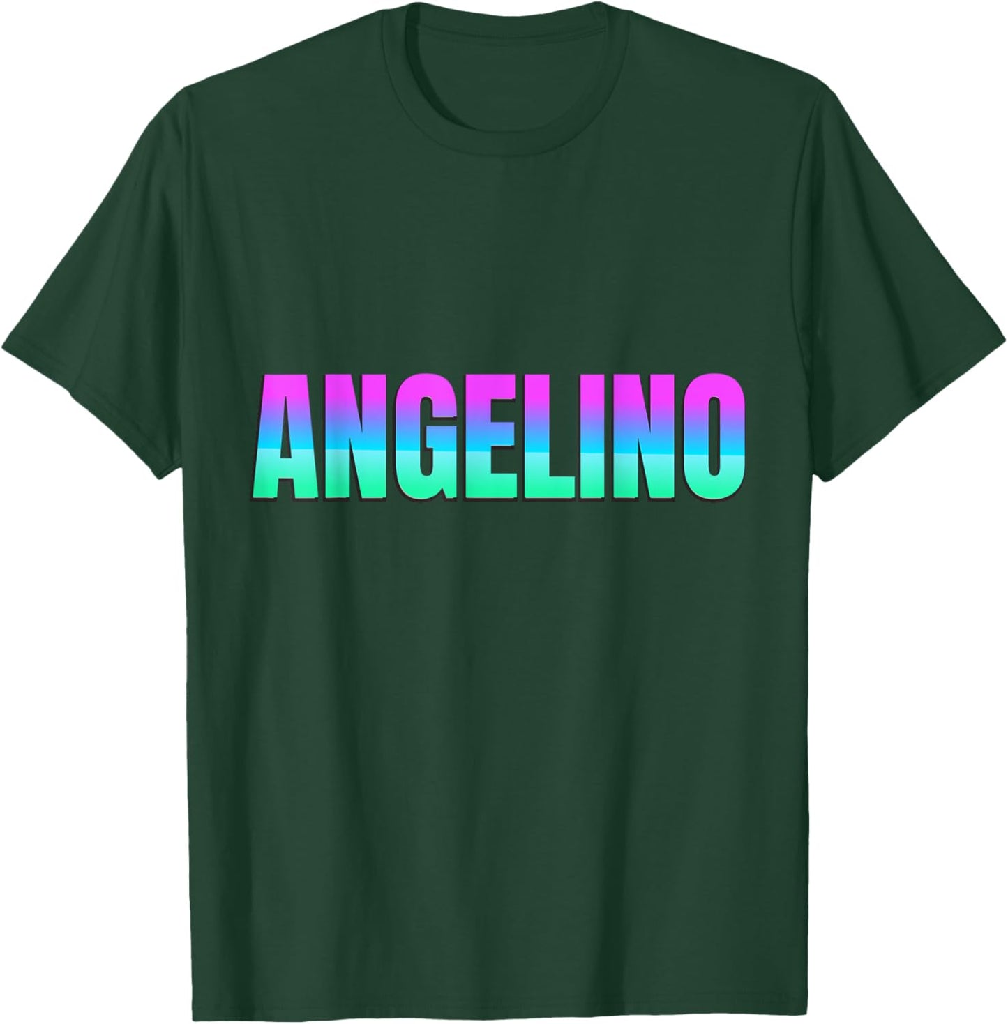 Los Angeles Proud Angelino Resident Hometown California T-Shirt - T-Shirt | Forest