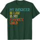 Daughter In Law Favorite Child Fathers Day Vintage Dad Papa T-Shirt - T-Shirt | Forest