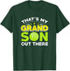Tennis Design That's My Grandson Out There! T-Shirt - T-Shirt | Forest