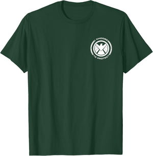 Marvel Agents of S.H.I.E.L.D. I Choose to Protect T-Shirt - T-Shirt | Forest