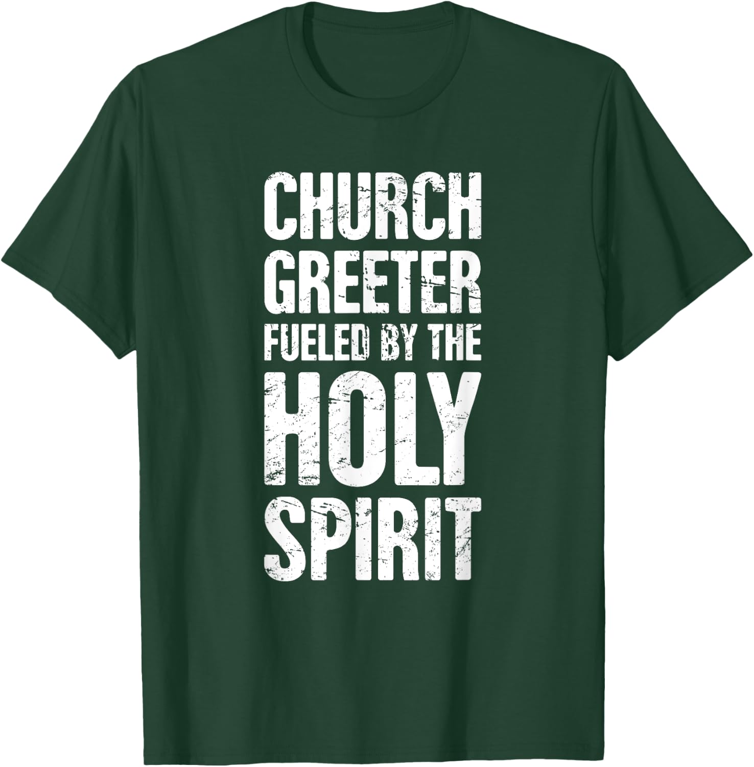 Church Greeter, Christian Church Greeter T-Shirt - T-Shirt | Forest