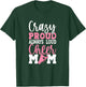 Cheerleader Mama Mother Cheer Mom Loud & Proud Cheerleading T-Shirt - T-Shirt | Forest