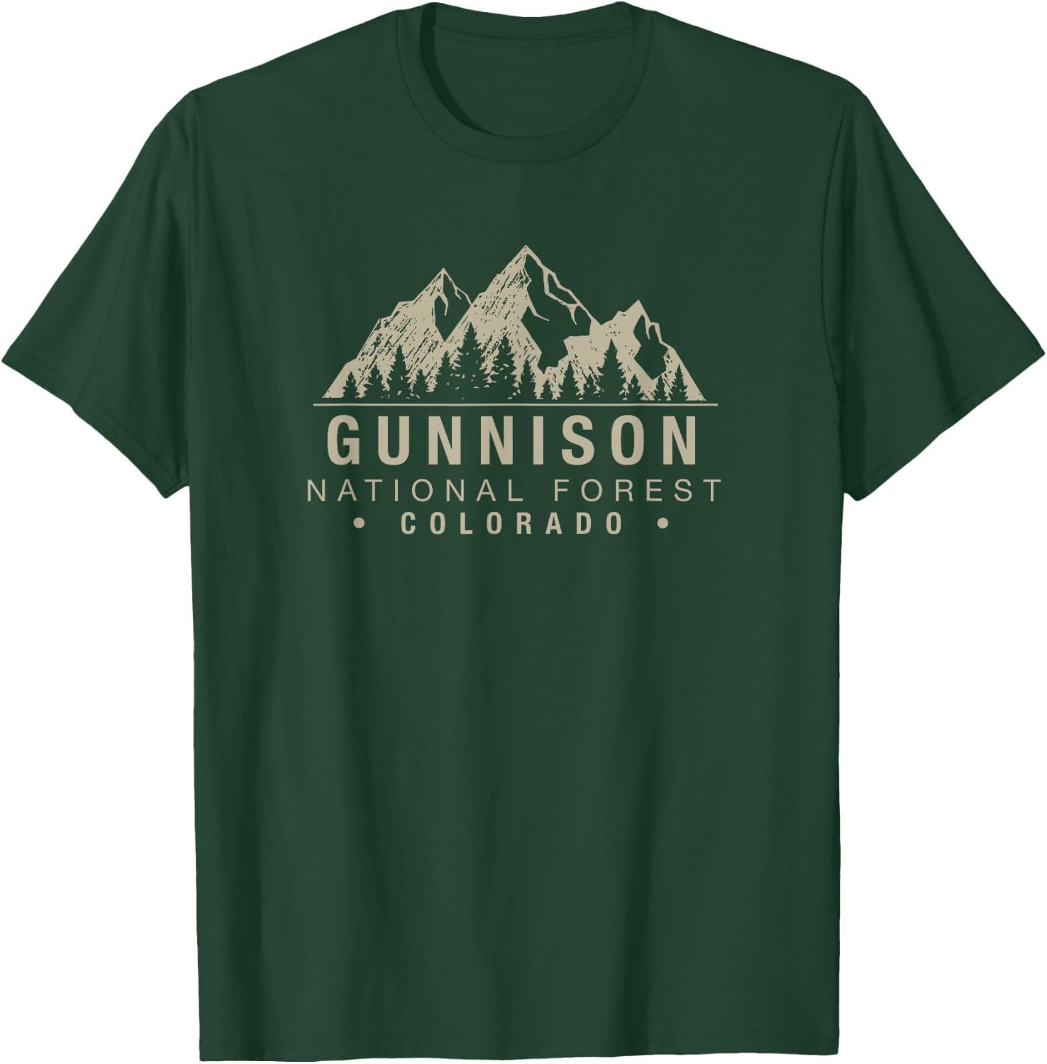 Gunnison National Forest Colorado T-Shirt - T-Shirt | Forest