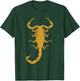 Cool Scorpion Design , Women, Teens Kids Yellow Print T-Shirt - T-Shirt | Forest